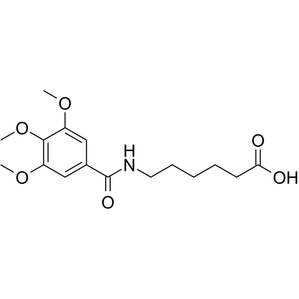 6-(3,4,5-Trimethoxybenzamido)hexanoic acid (Capobenic acid) 21434-91-3